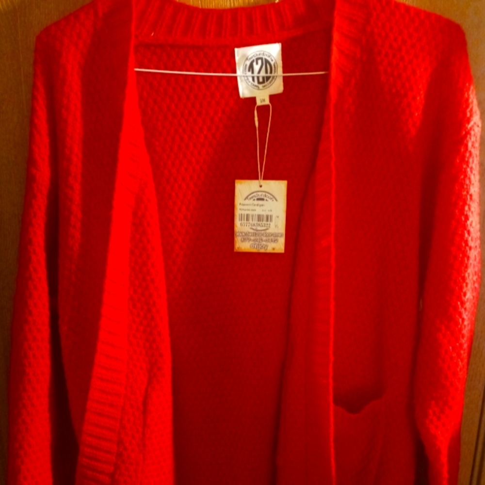 Popcorn cardigan